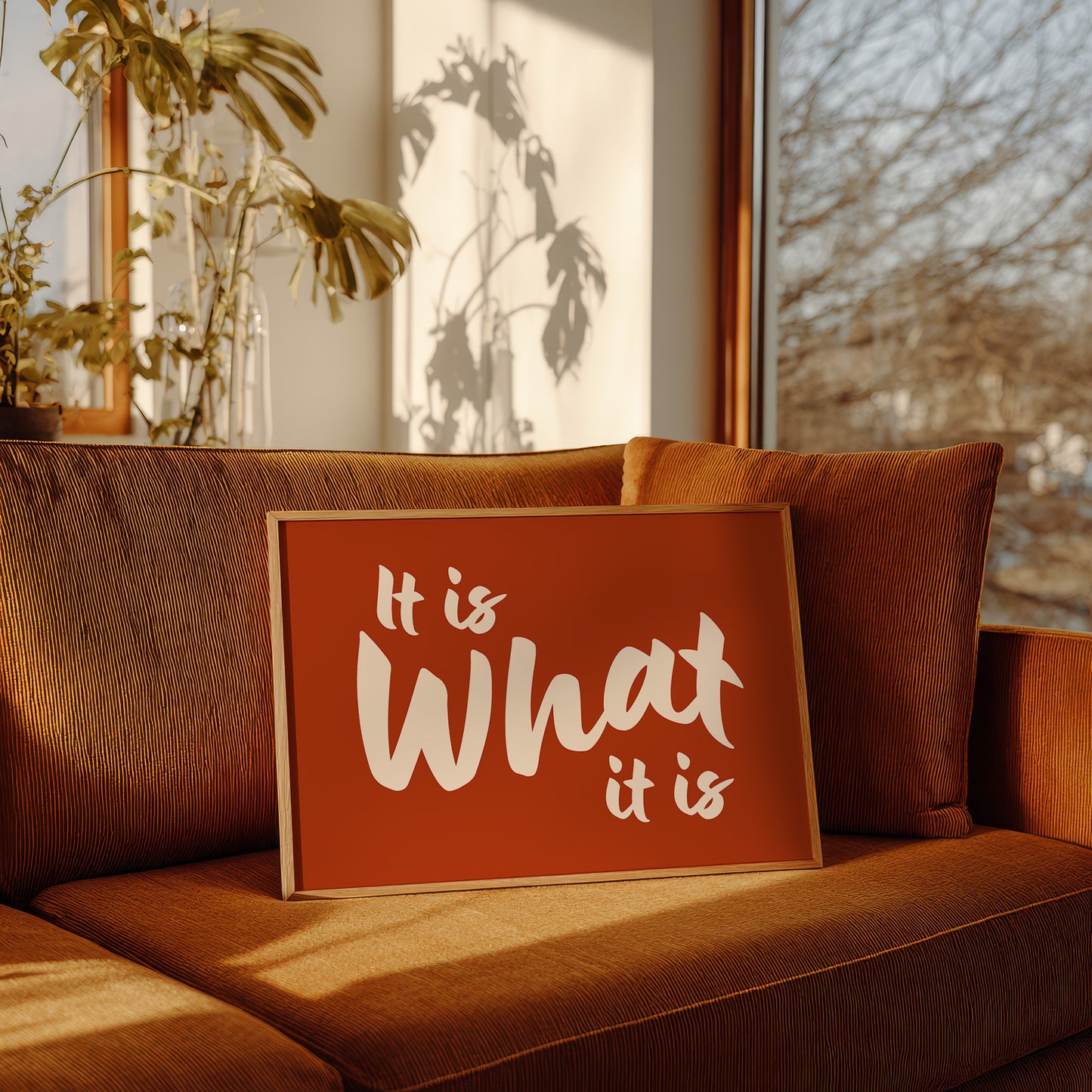 It Is What It Is Quote Art