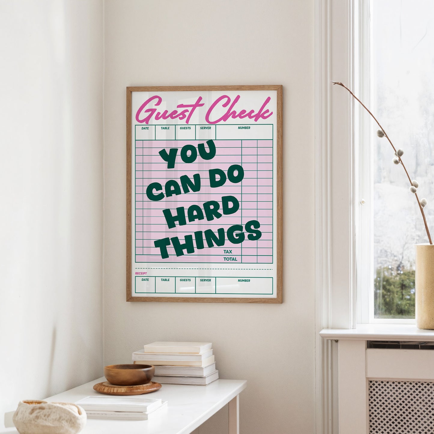 You Can Do Hard Things Guest Check