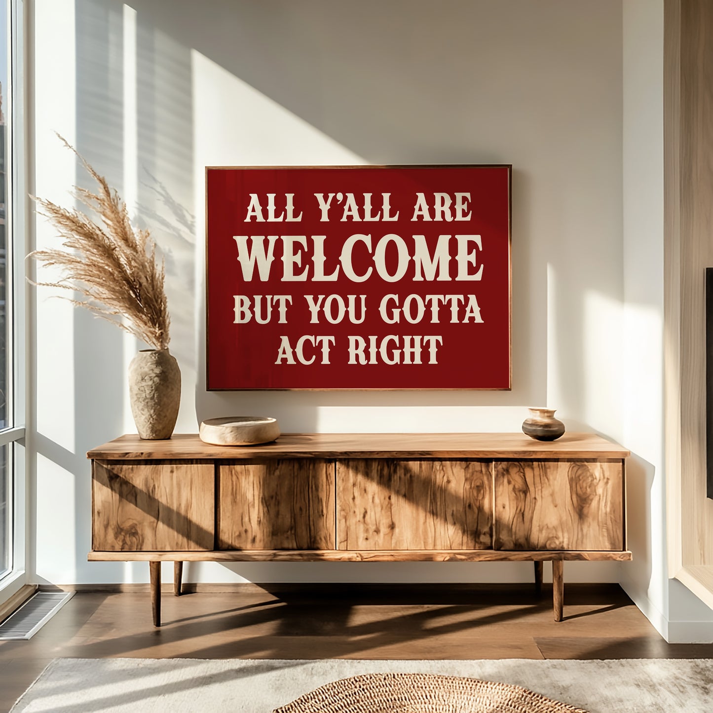 The House Rules Are Simple