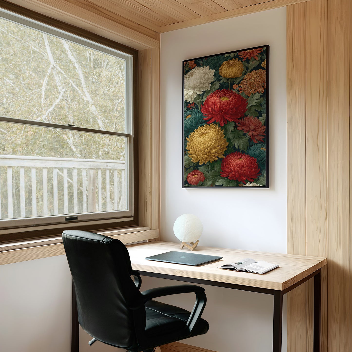 The Chrysanthemums Held Court
