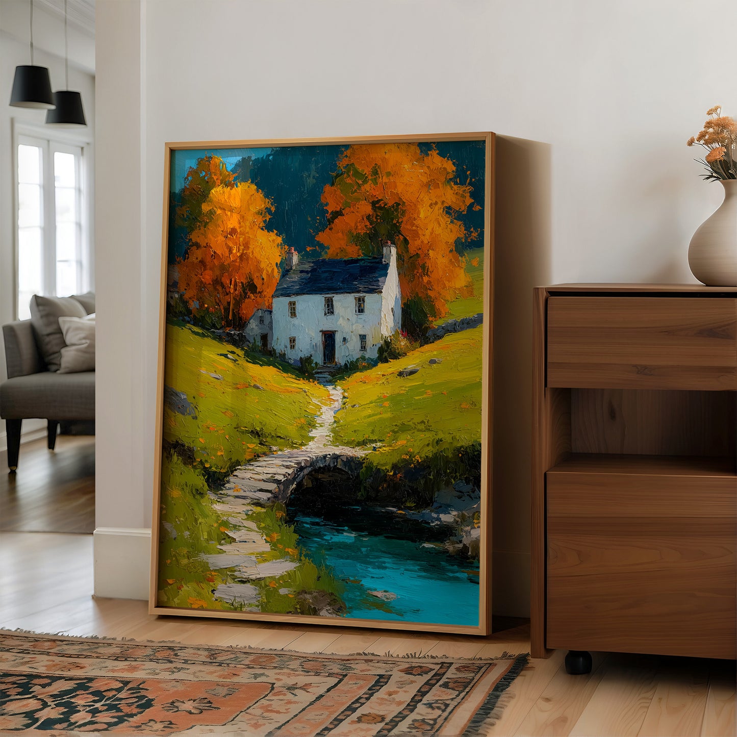 The Cottage at the End of Autumn