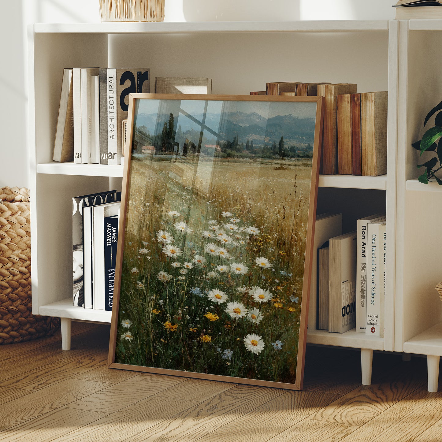 Daisies Where the Wheat Runs Out