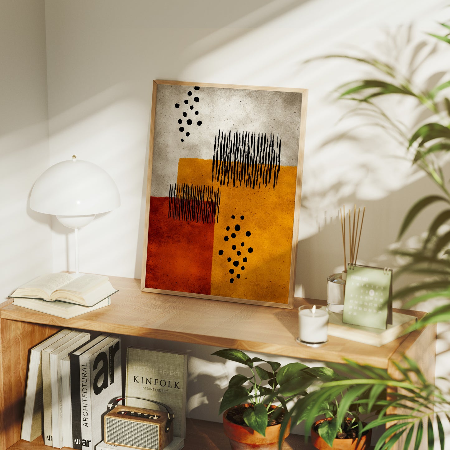 Marks in Rust and Ochre