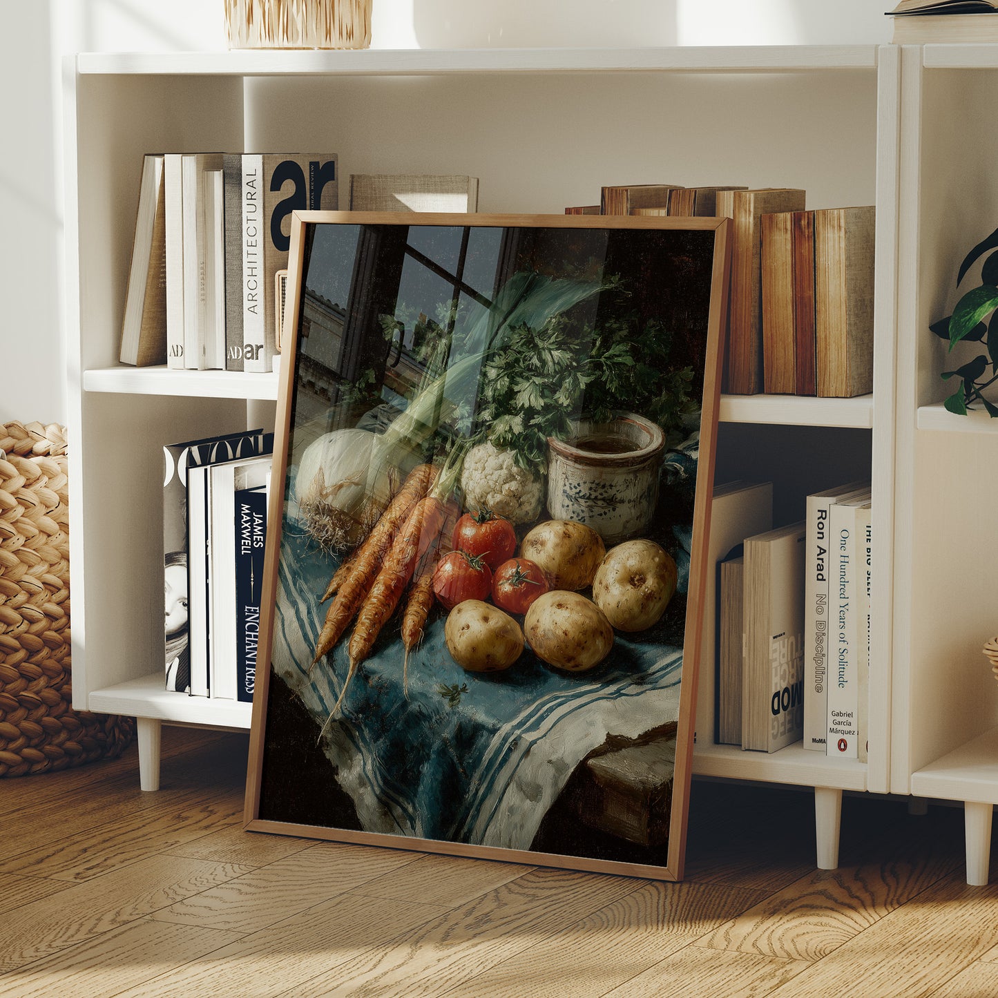 Harvest on Linen Cloth