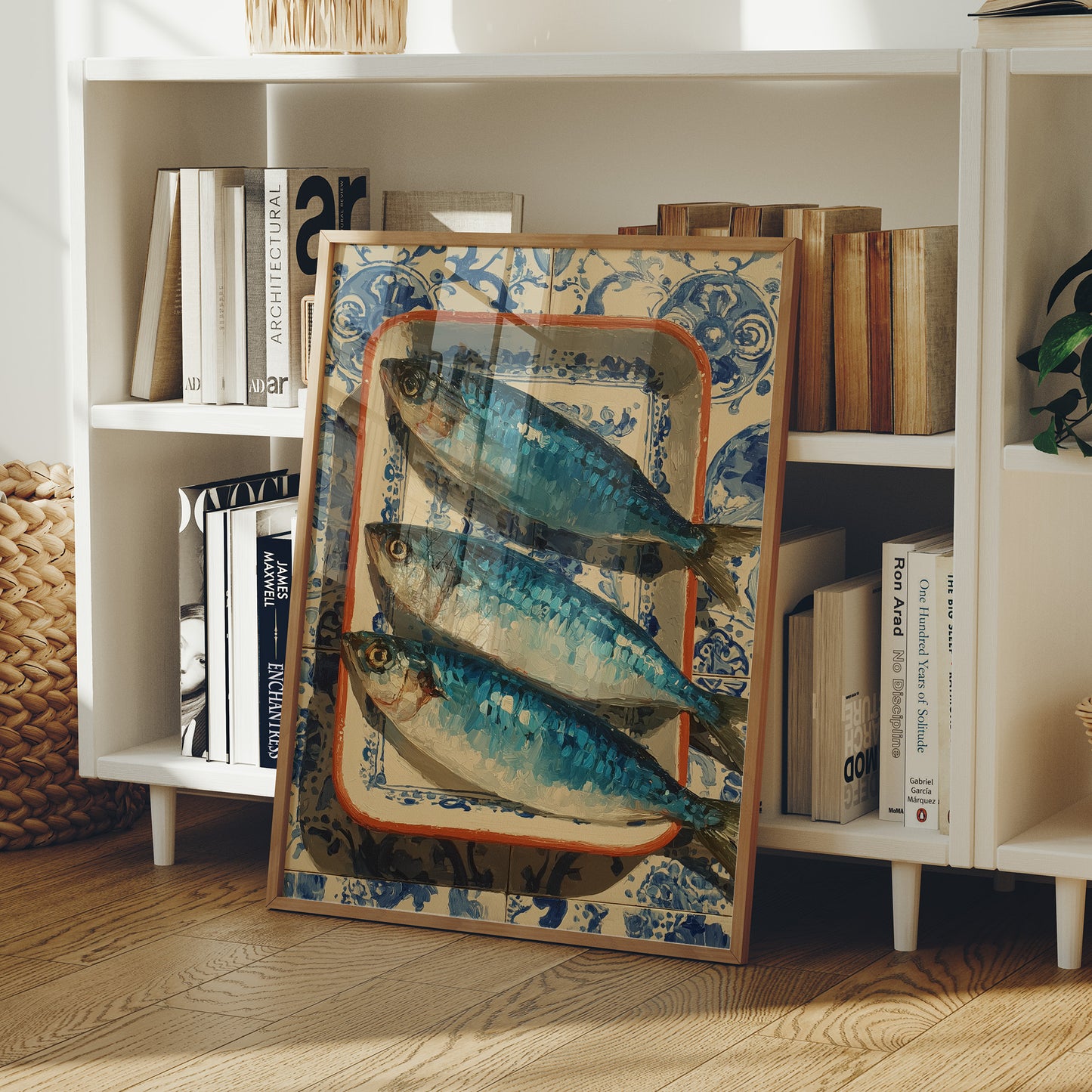 Sardines on Azulejo