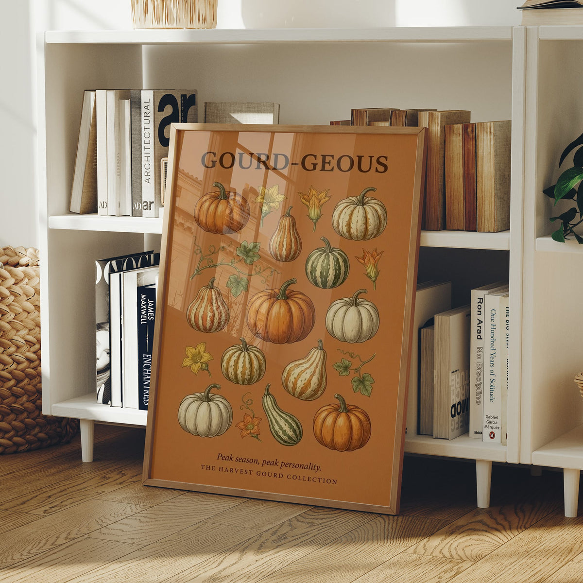 Gourd-geous: Vintage Harvest Gourd Chart