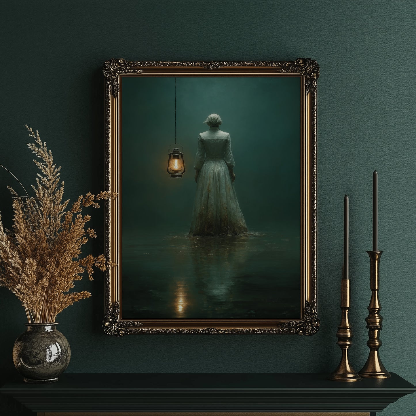 She Waits Where the Water Rose