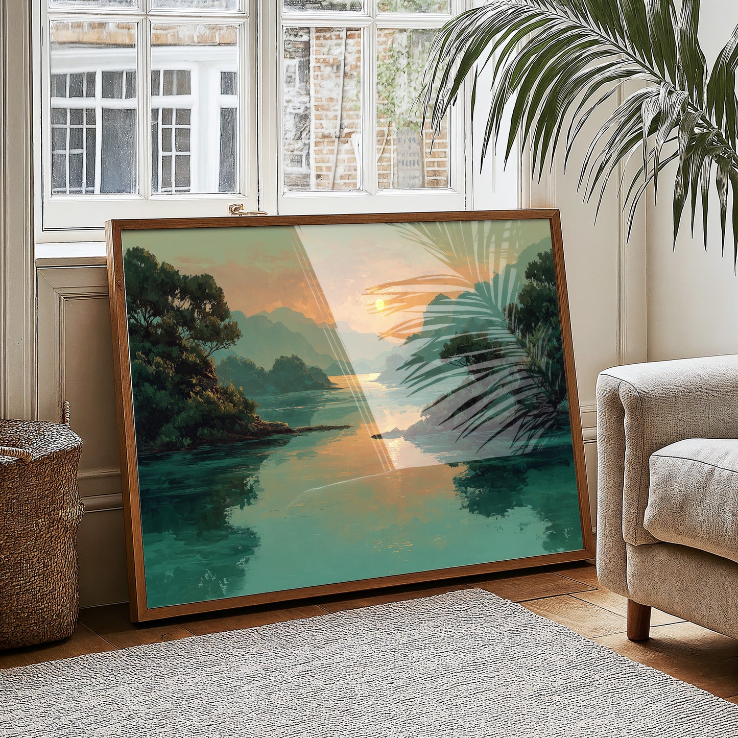 Sunset on Still Water