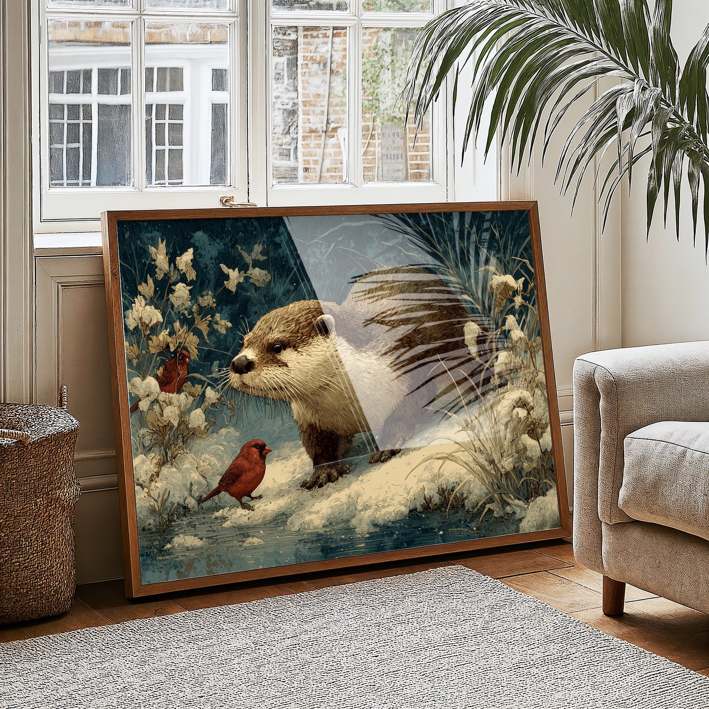 The Otter and the Cardinals