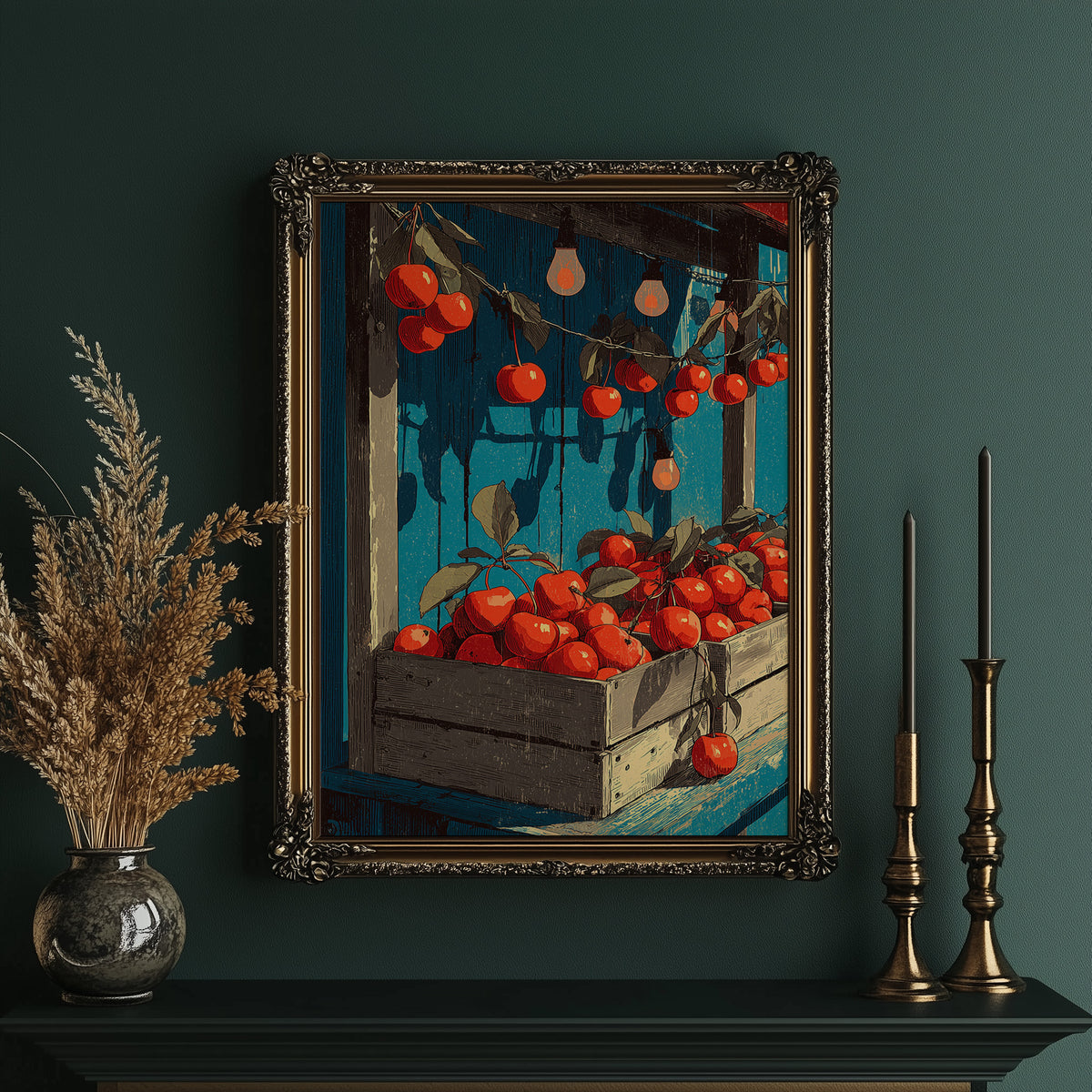 Farm Stand: One Apple Escaped the Crate