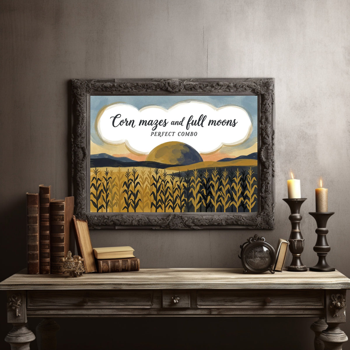 Lost in the Corn, Found the Moon