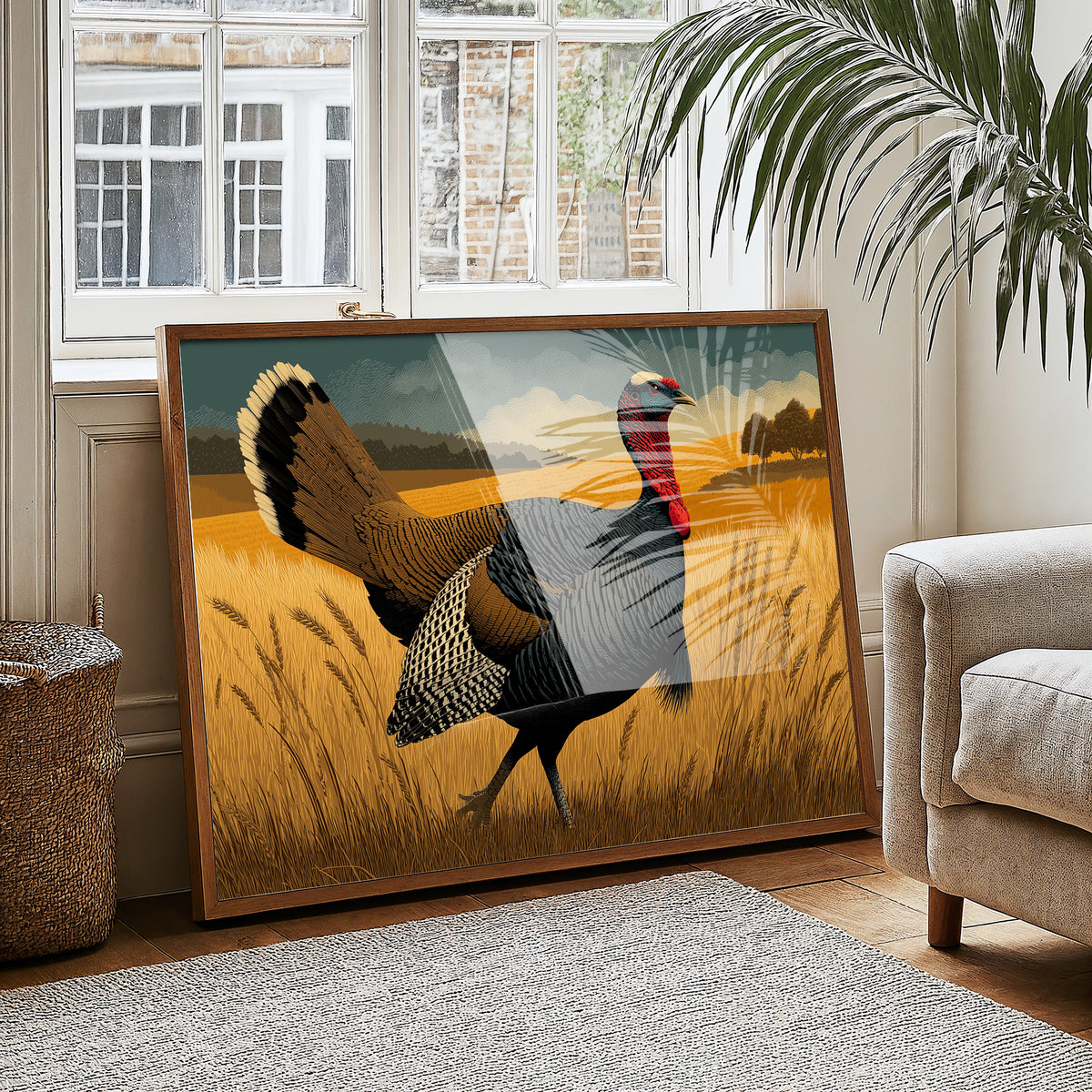 Turkey Strutting, Fully Unaware of November