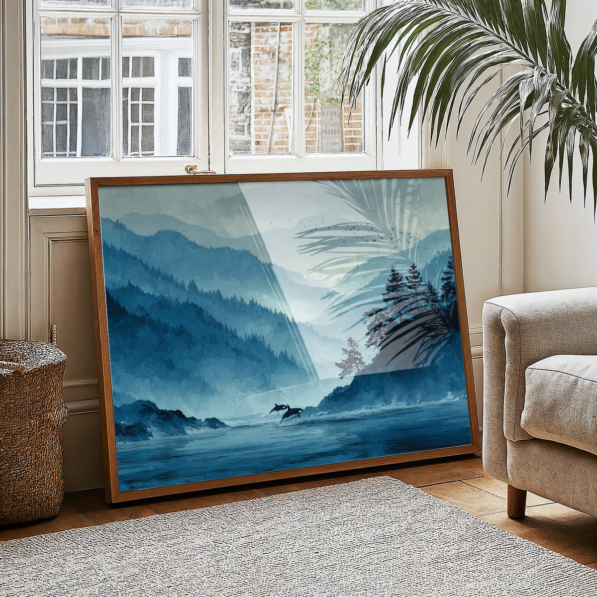 Orcas Making a Scene