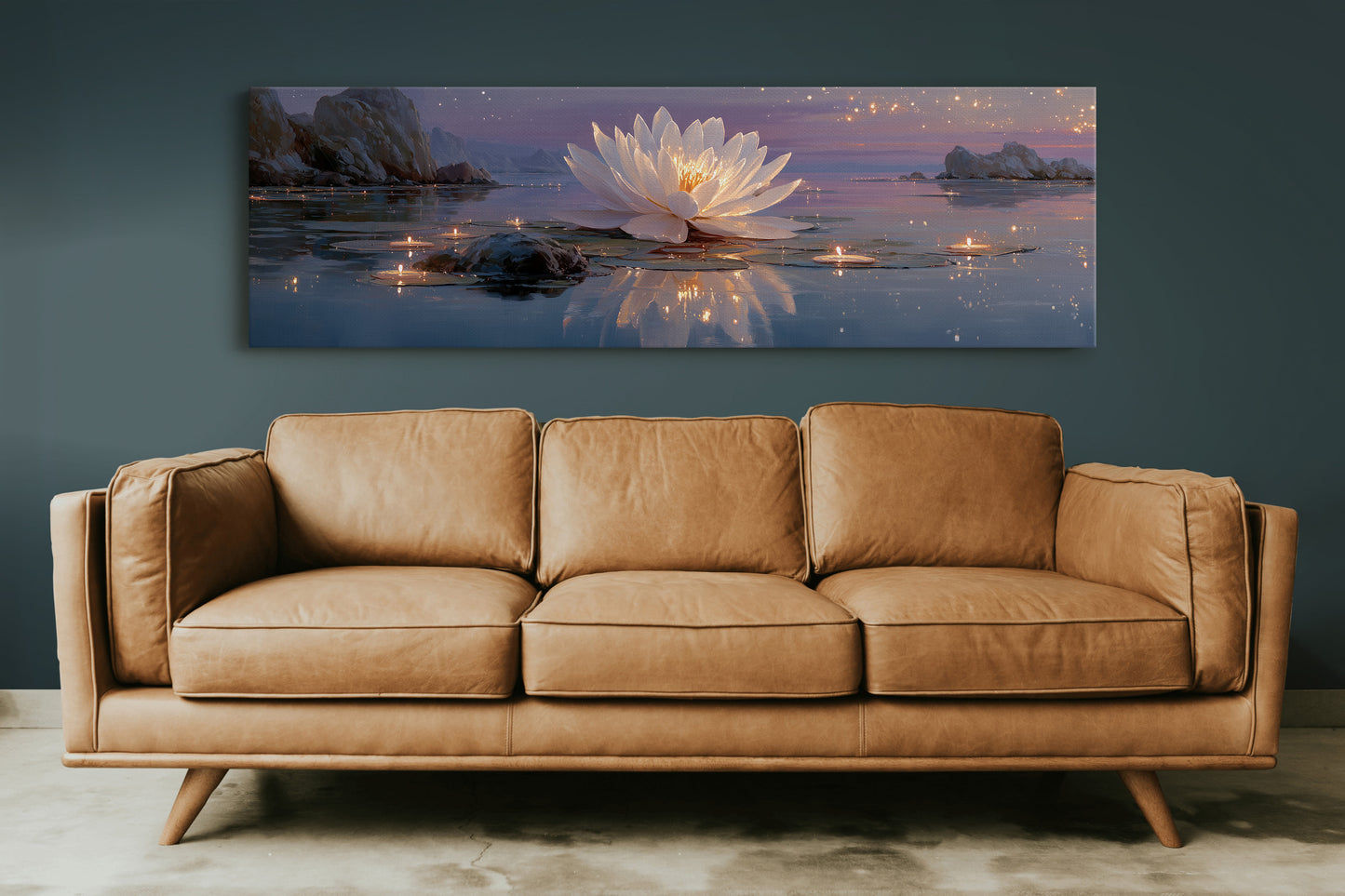 Lotus Light at Dusk