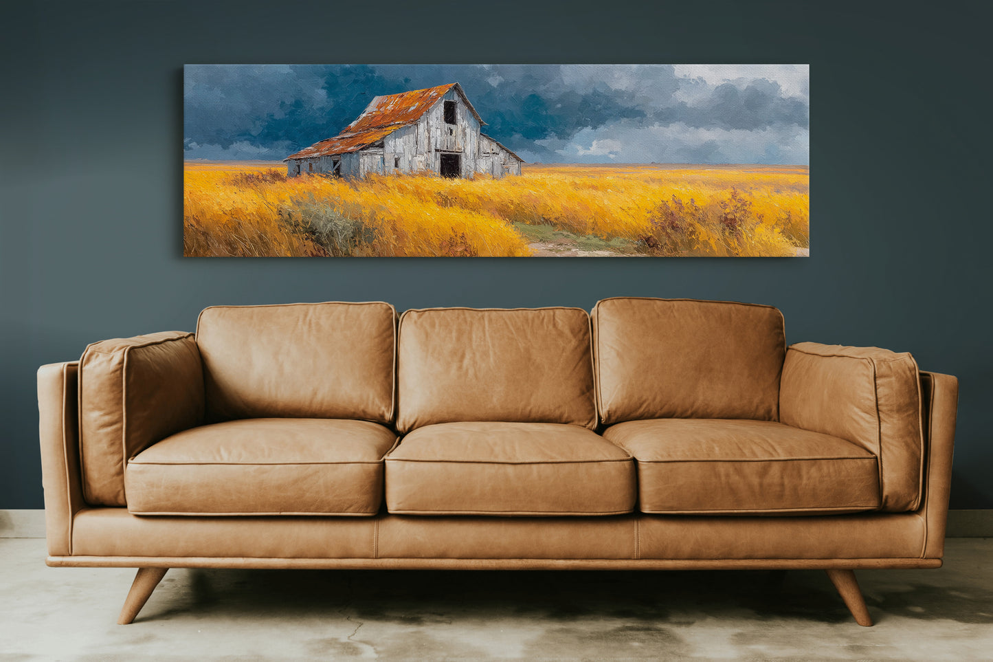 Storm Over Golden Fields