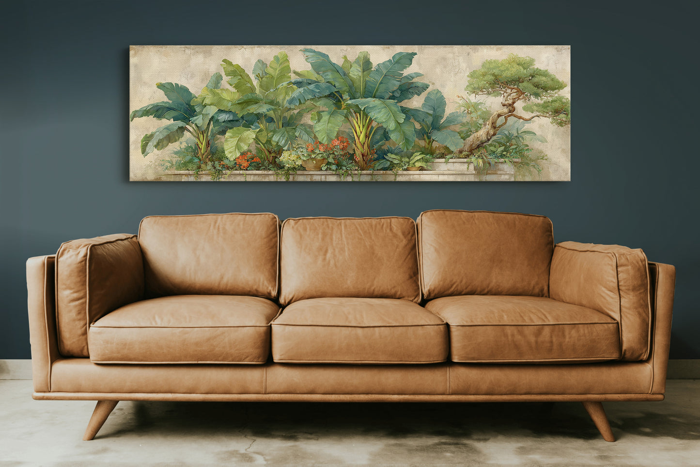 Garden Of Broad Green Leaves