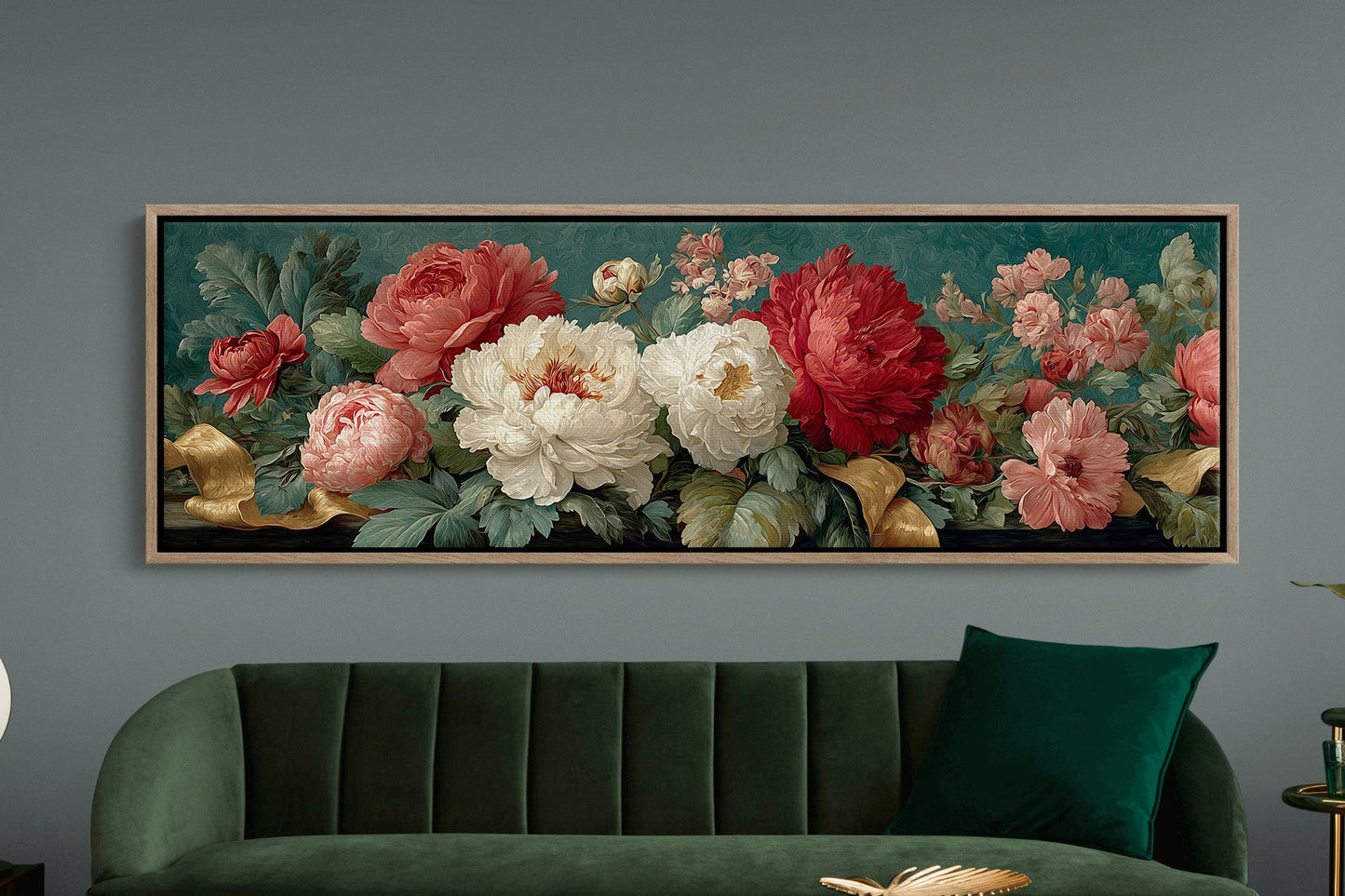 Elegant Peony Floral Still Life