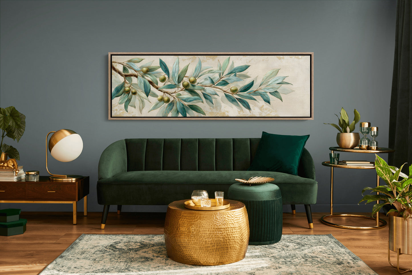 Olive Branch In Soft Mediterranean Light