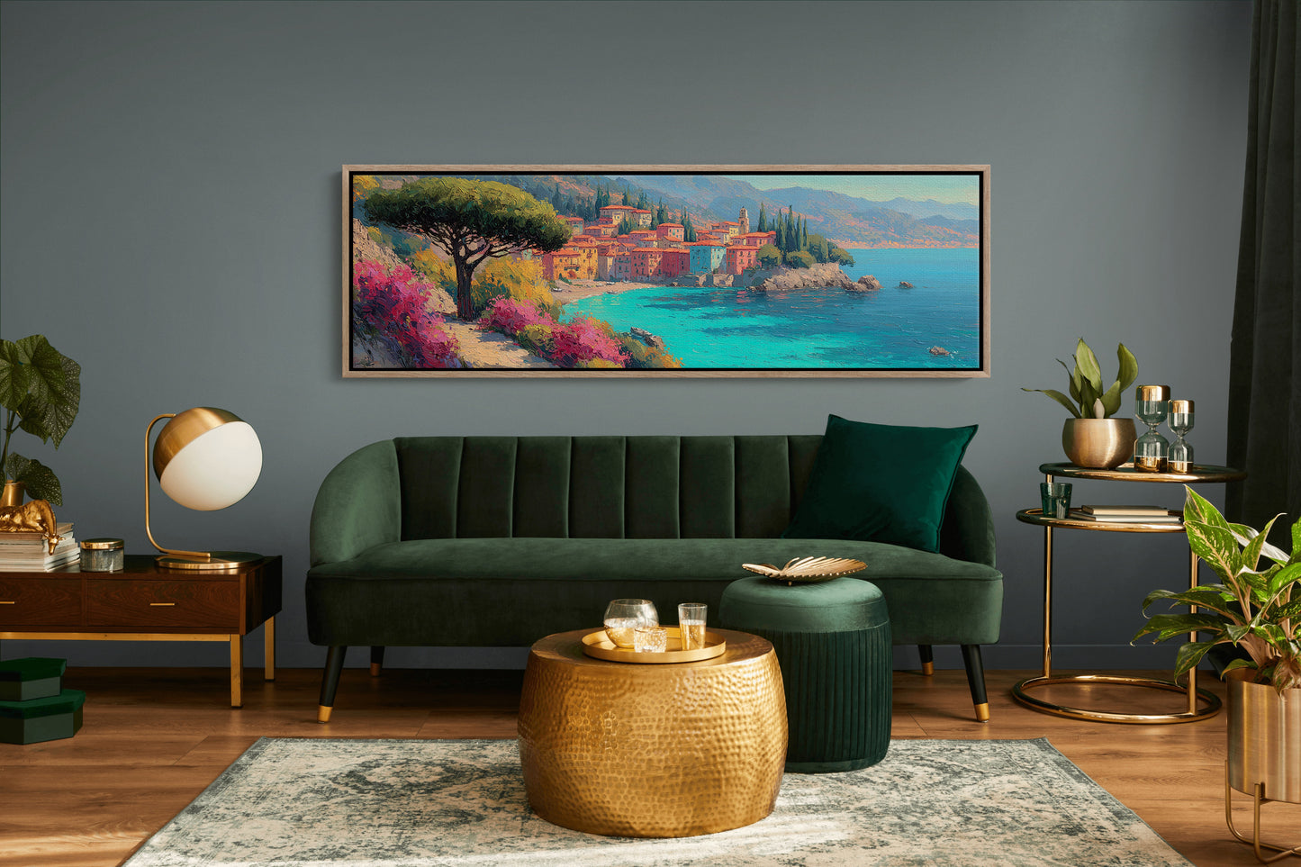 Mediterranean Coastal Village