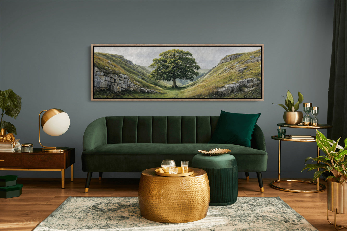 Lone Tree in the Green Valley