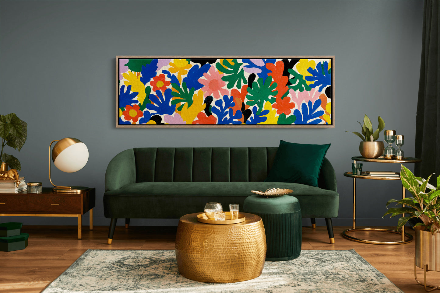 Garden of Painted Shapes