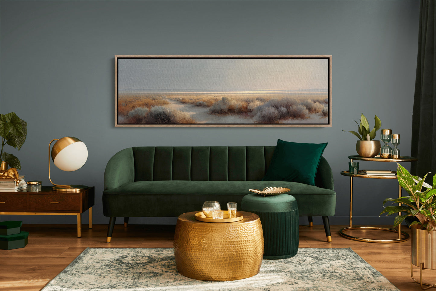 Soft Light Over the Desert Flats