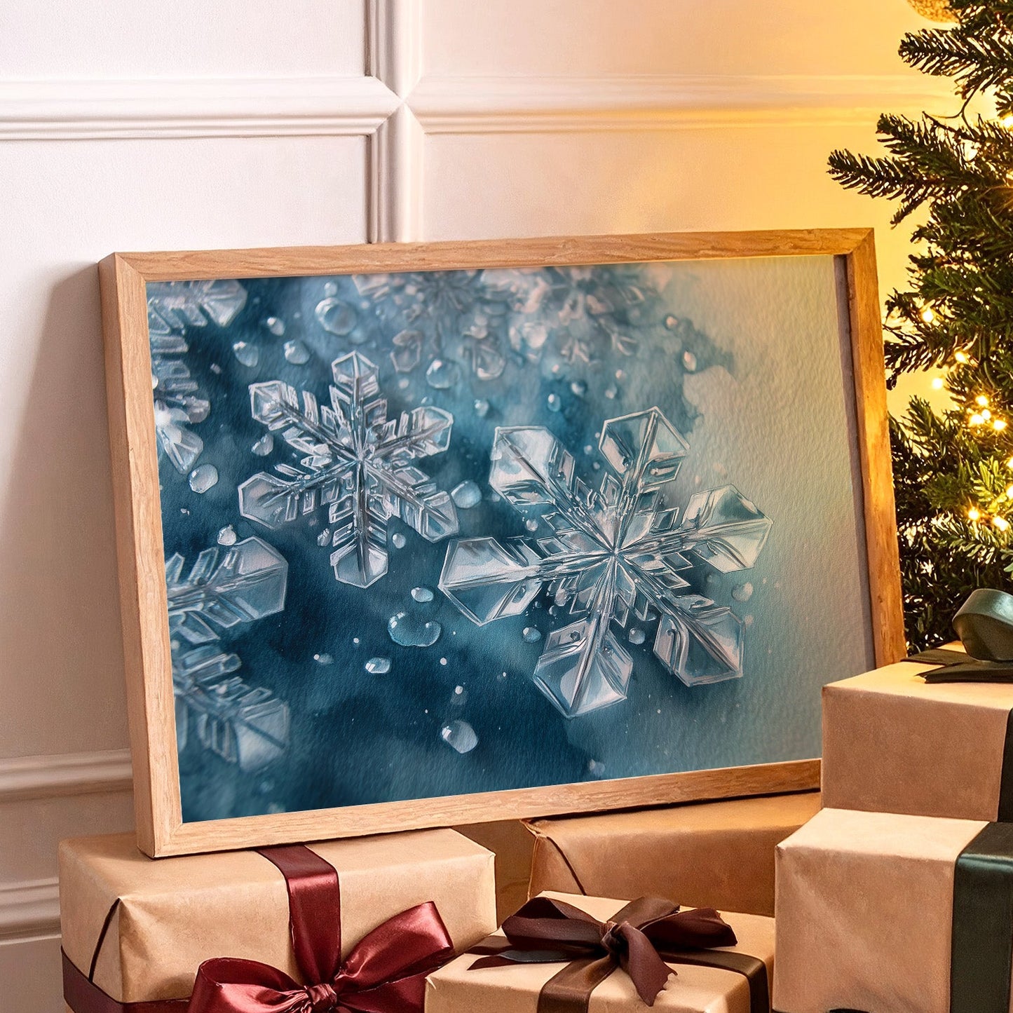 Crystalline Whispers of Winter