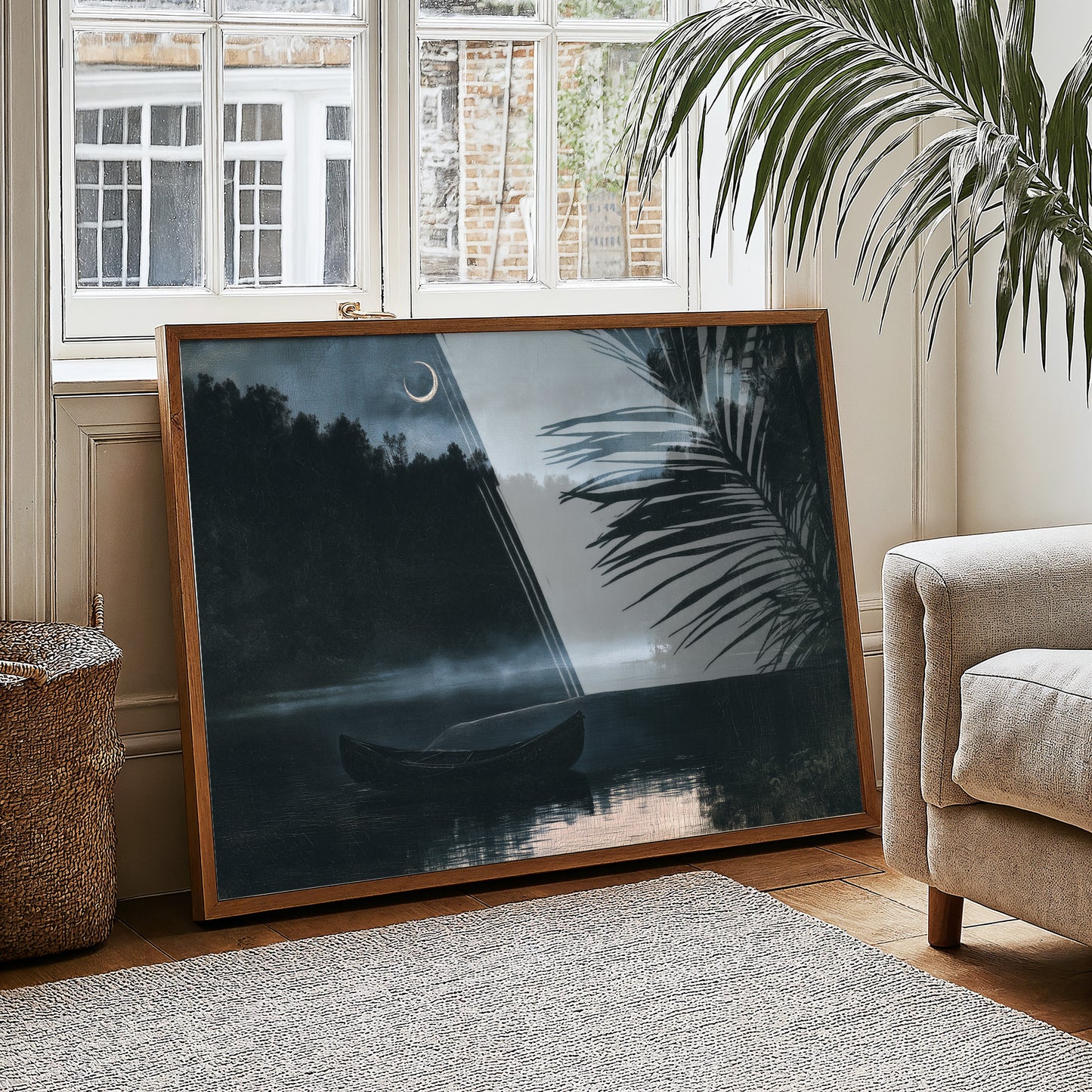 Empty Canoe, Crescent Moon