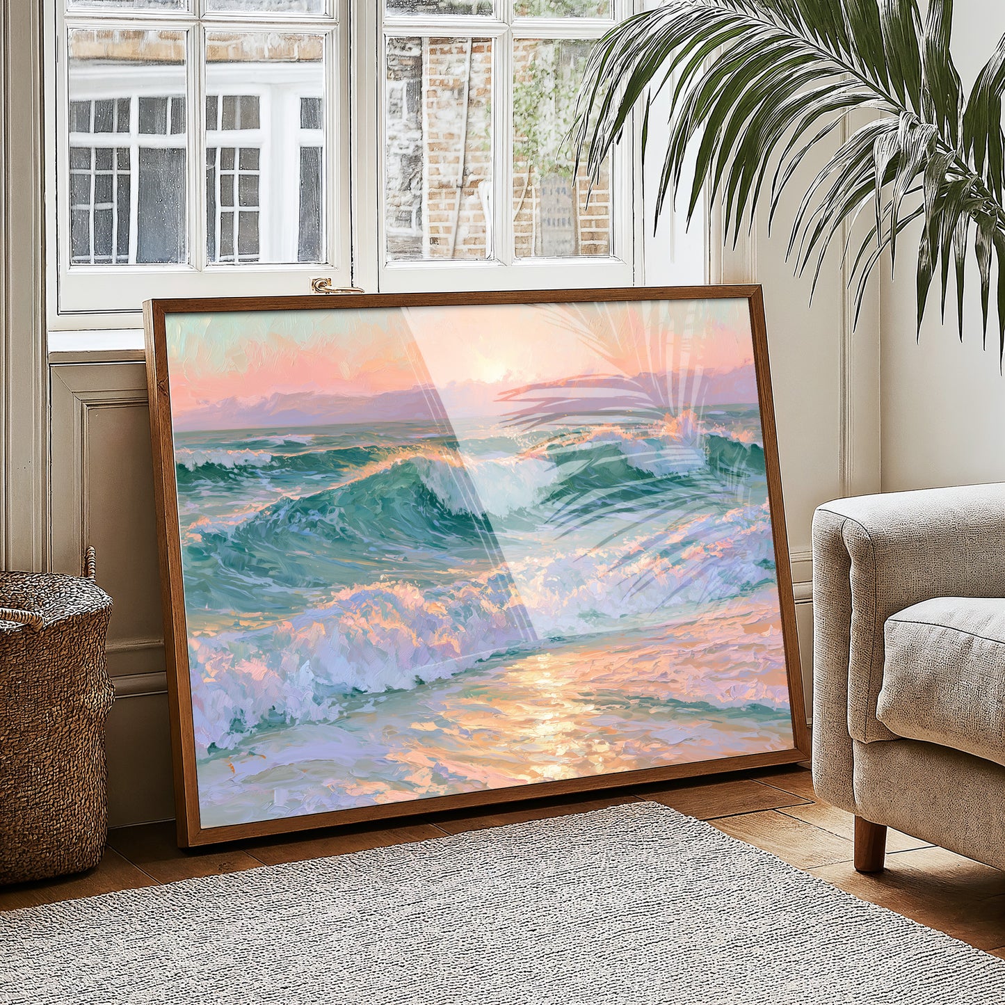Waves, Pastel Sunrise
