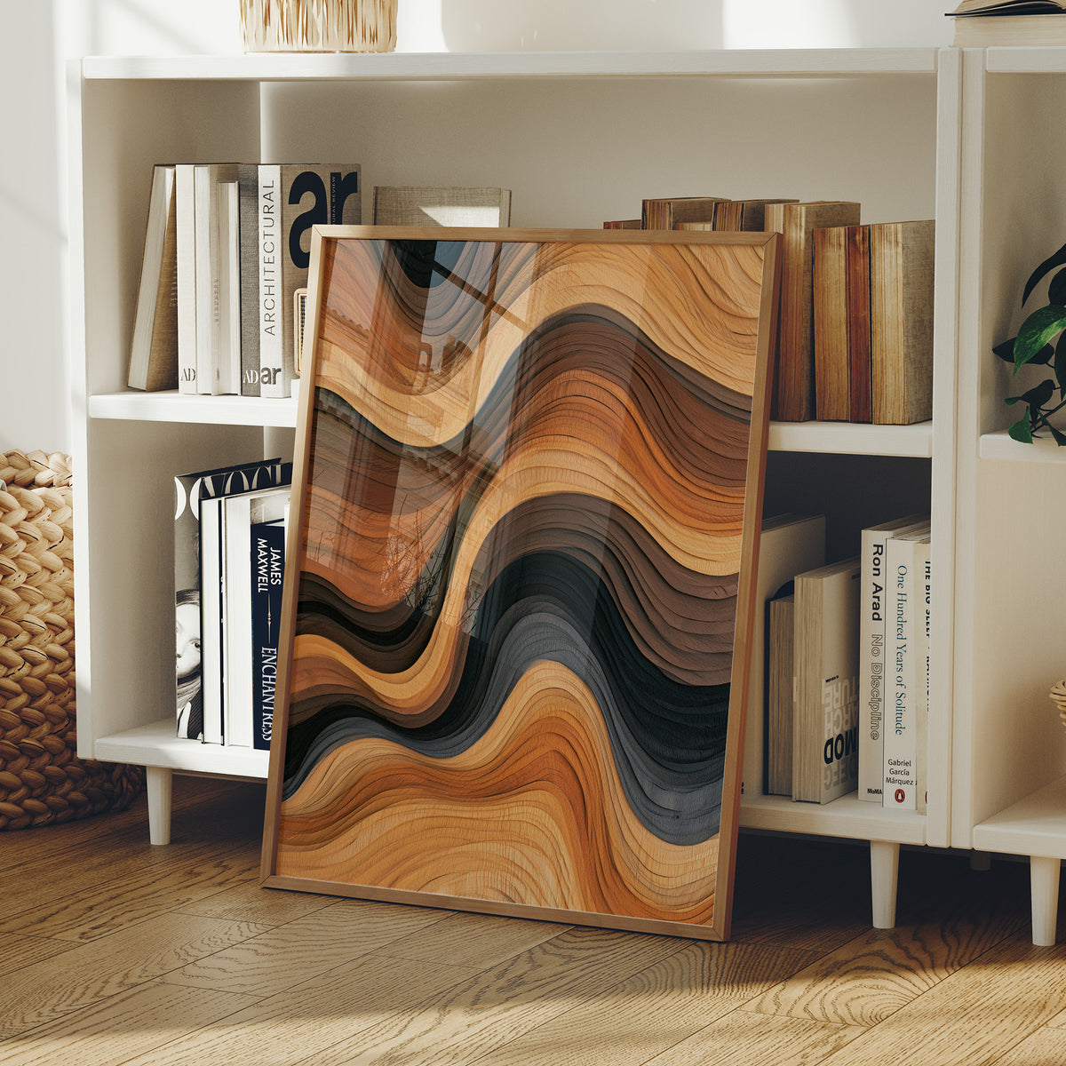 Wood Grain Wave Formation