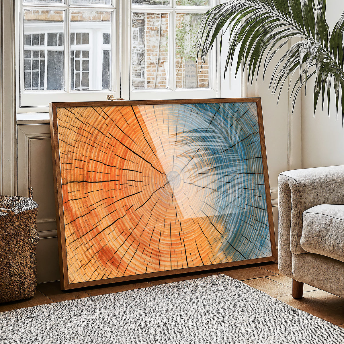 Tree Rings in Two Tones