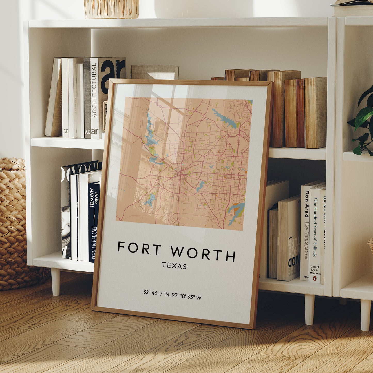 Fort Worth, Mapped in Amber