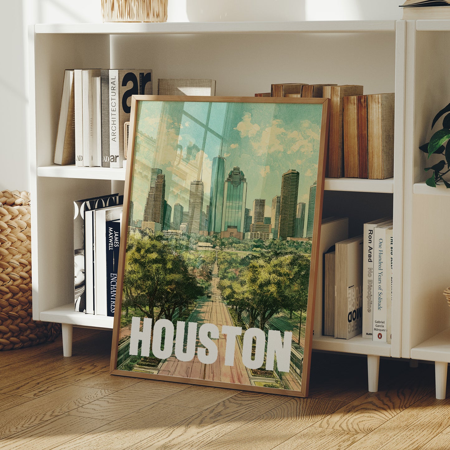 Houston, Riso Print