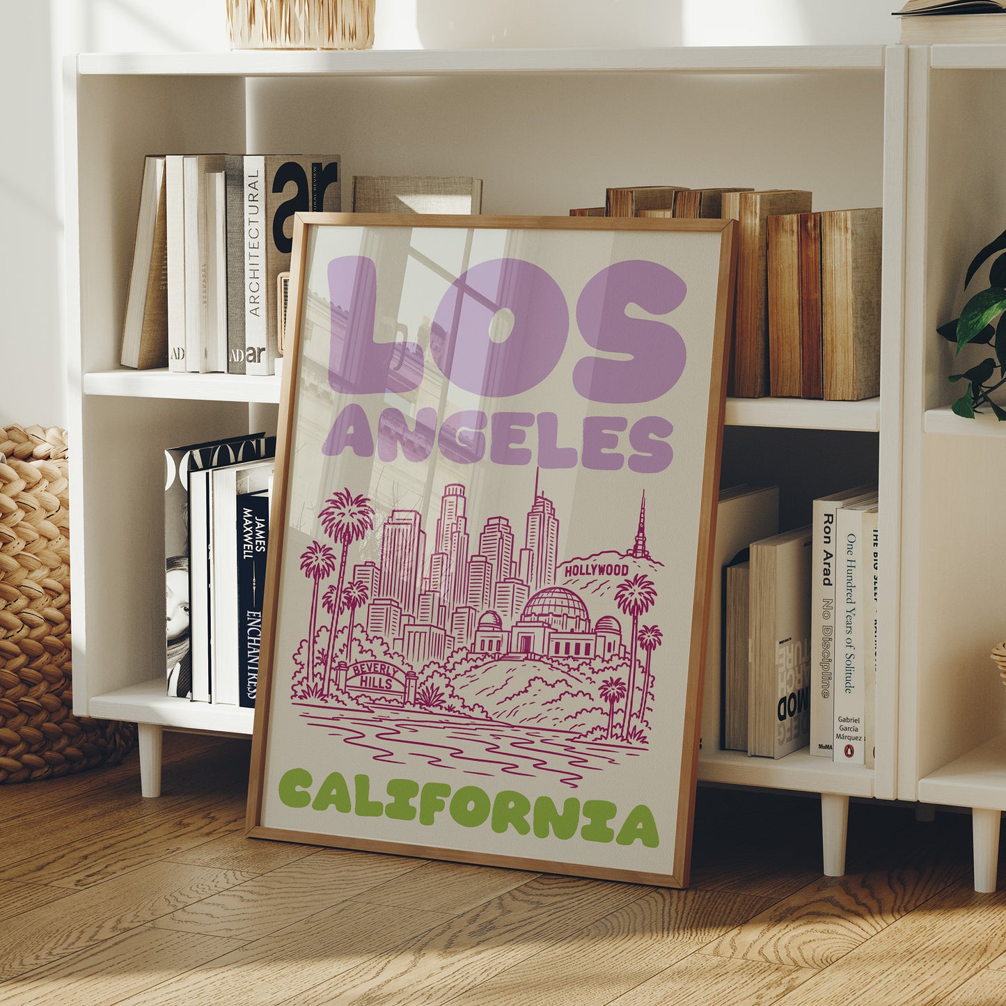 Los Angeles, Bubble Letter Skyline