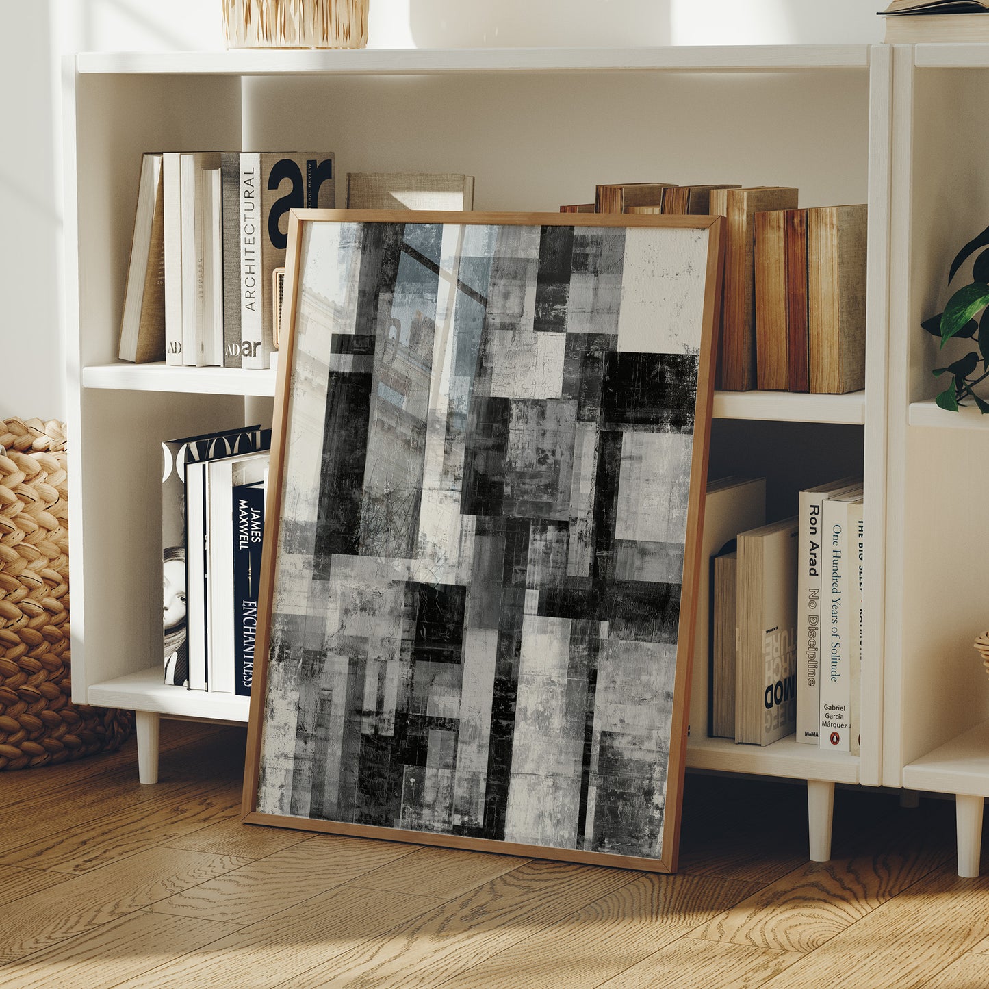 Concrete Skyline: Fractured City Blocks