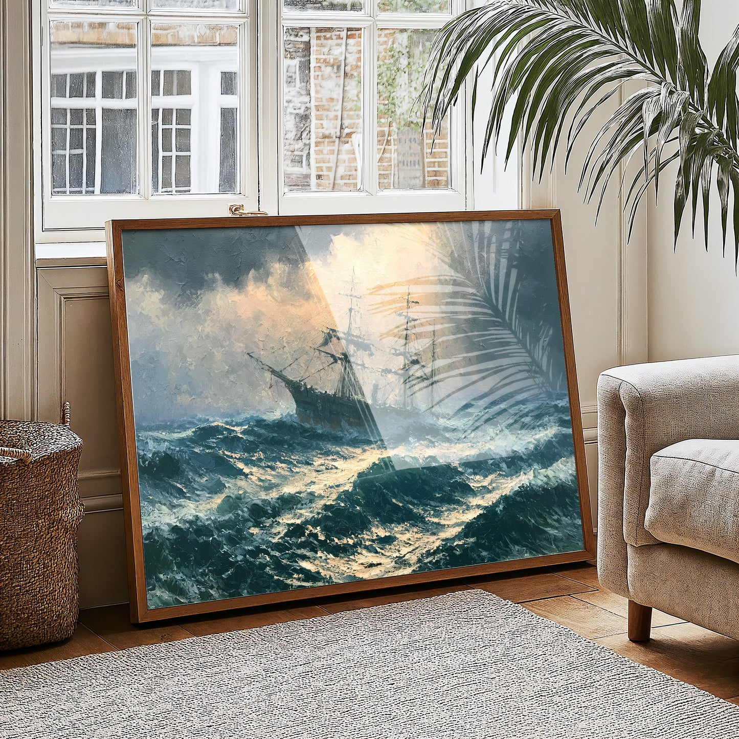 Tall Ship Against the Tempest