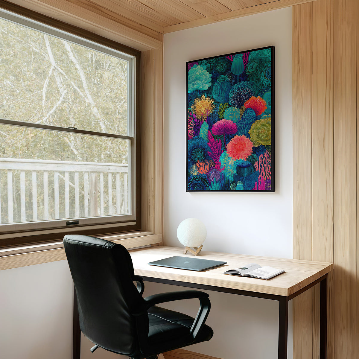 Reef Rhapsody: A Riot of Coral and Color