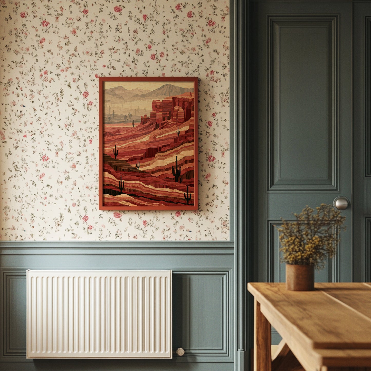 Canyon in Marquetry