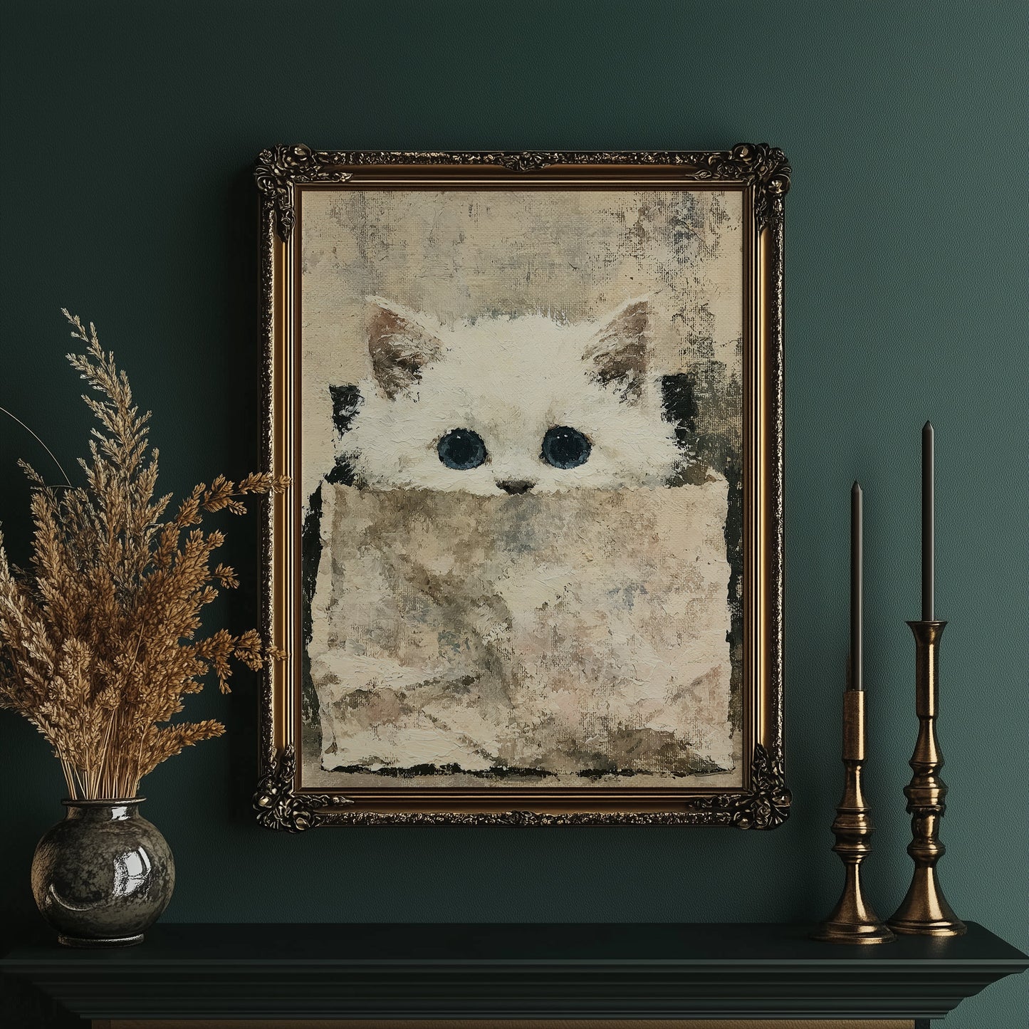 Peekaboo in Pale Fur