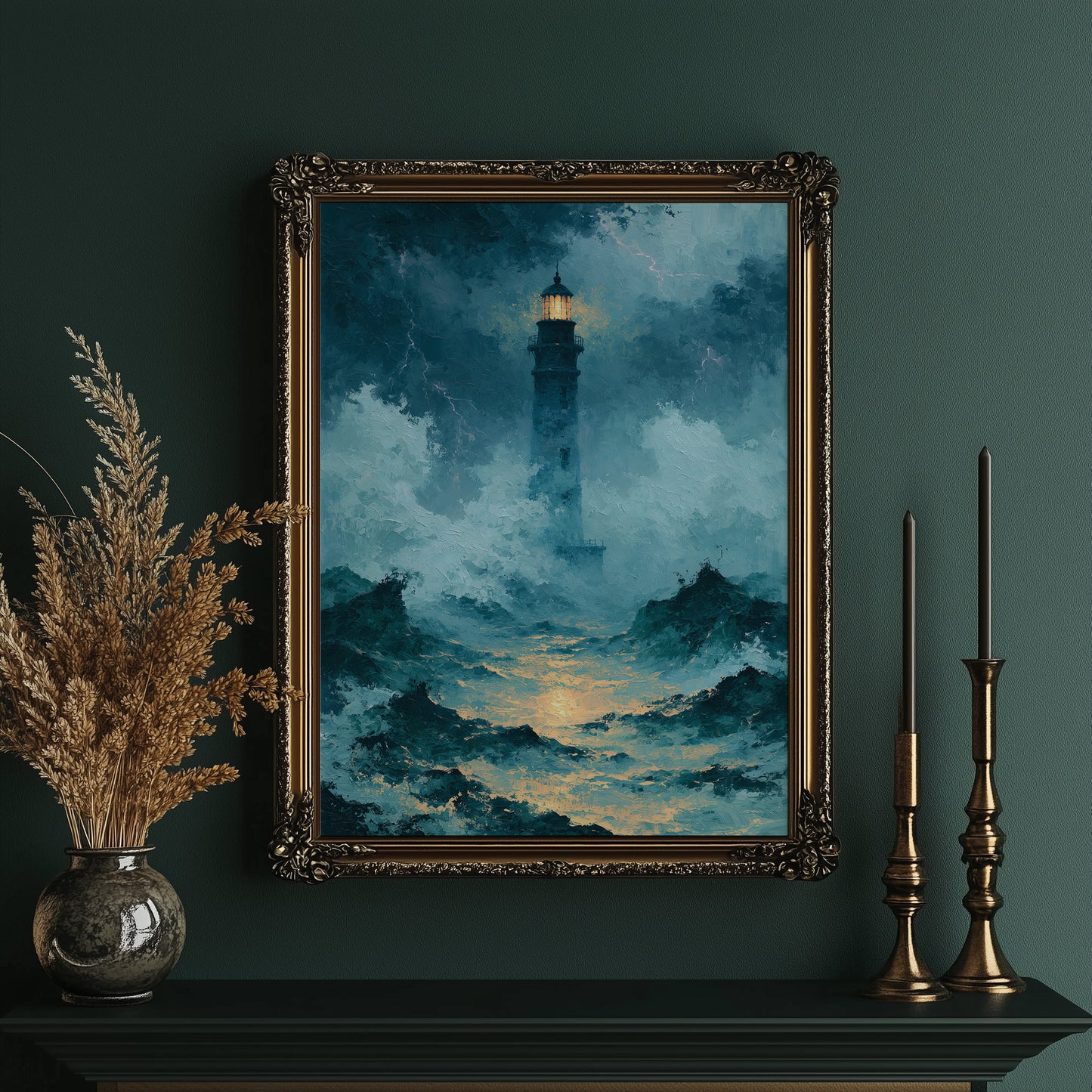 Lighthouse in the Mist