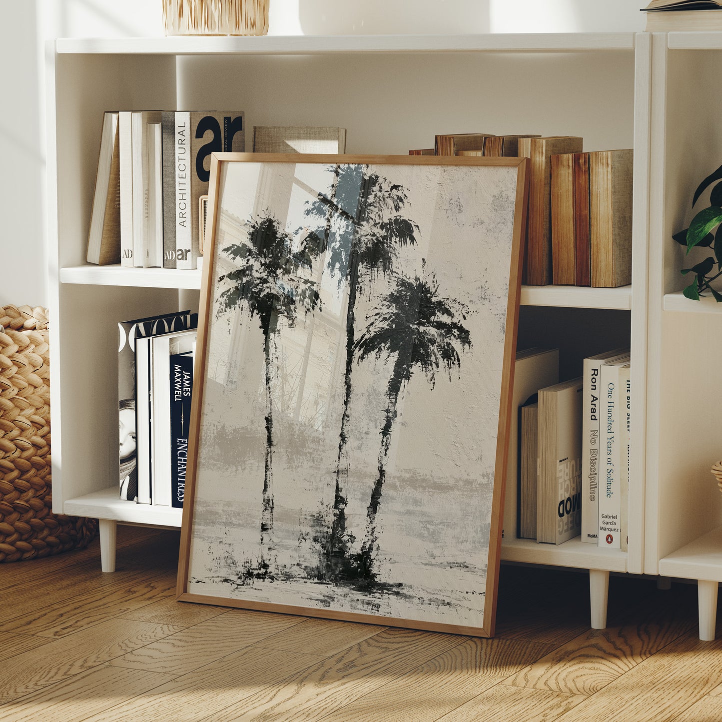 Palms Reaching for Center