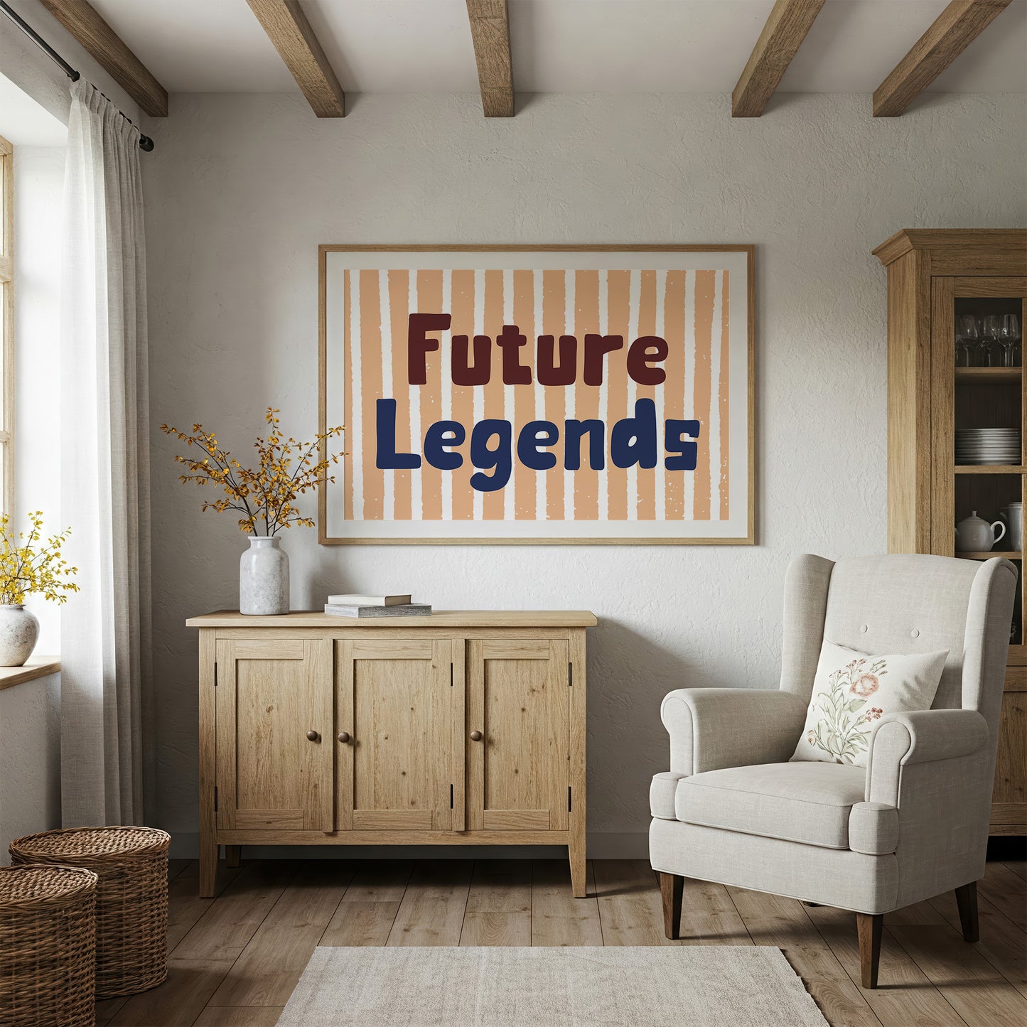 Future Legends, Striped Print