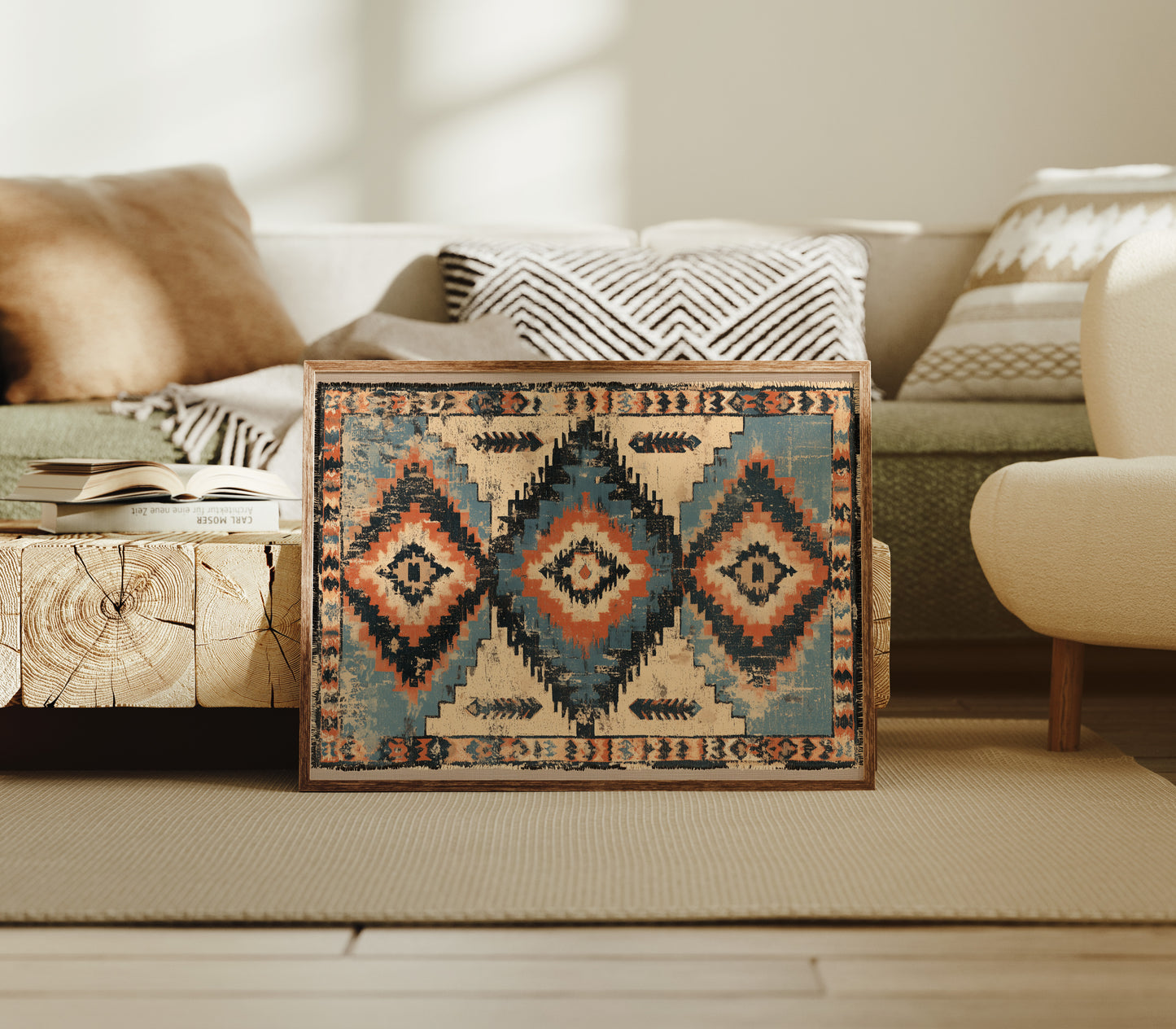 Vintage Rug Medallion
