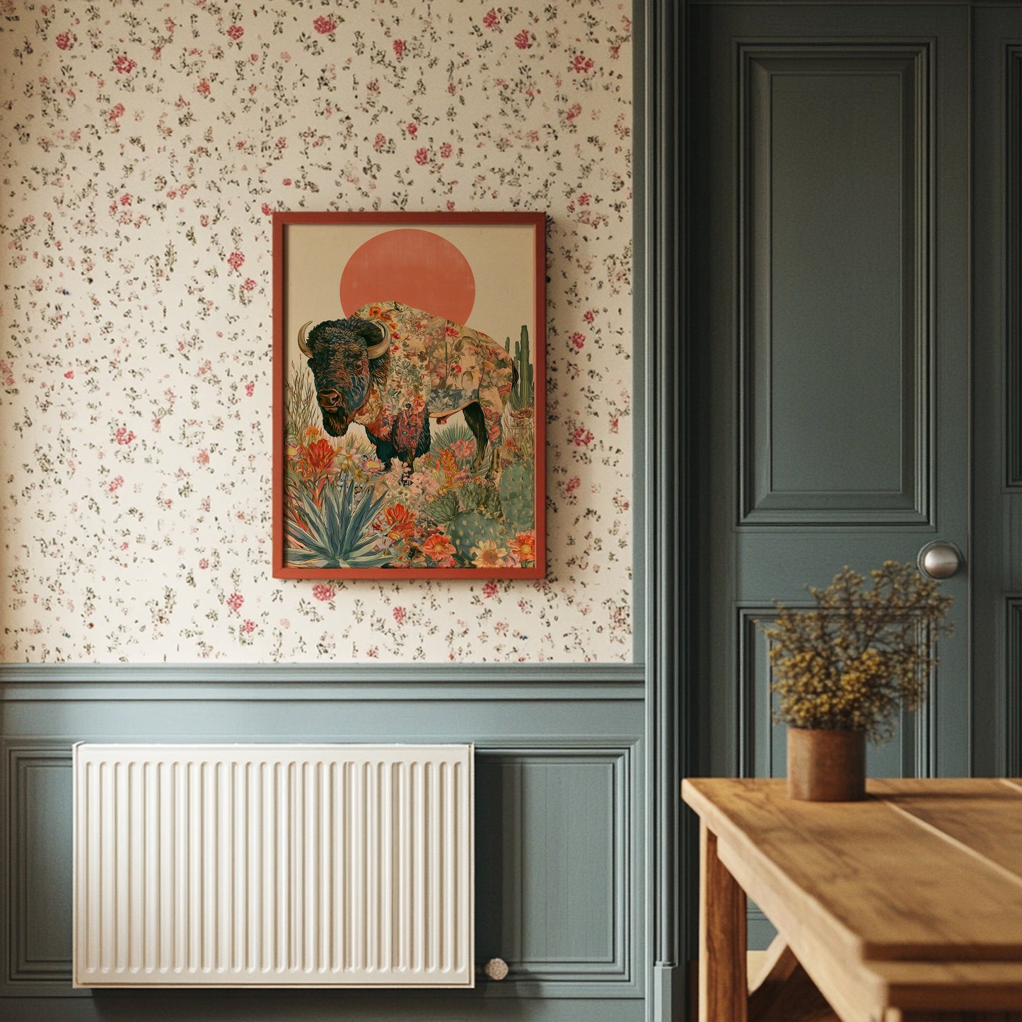 Bison in Bloom