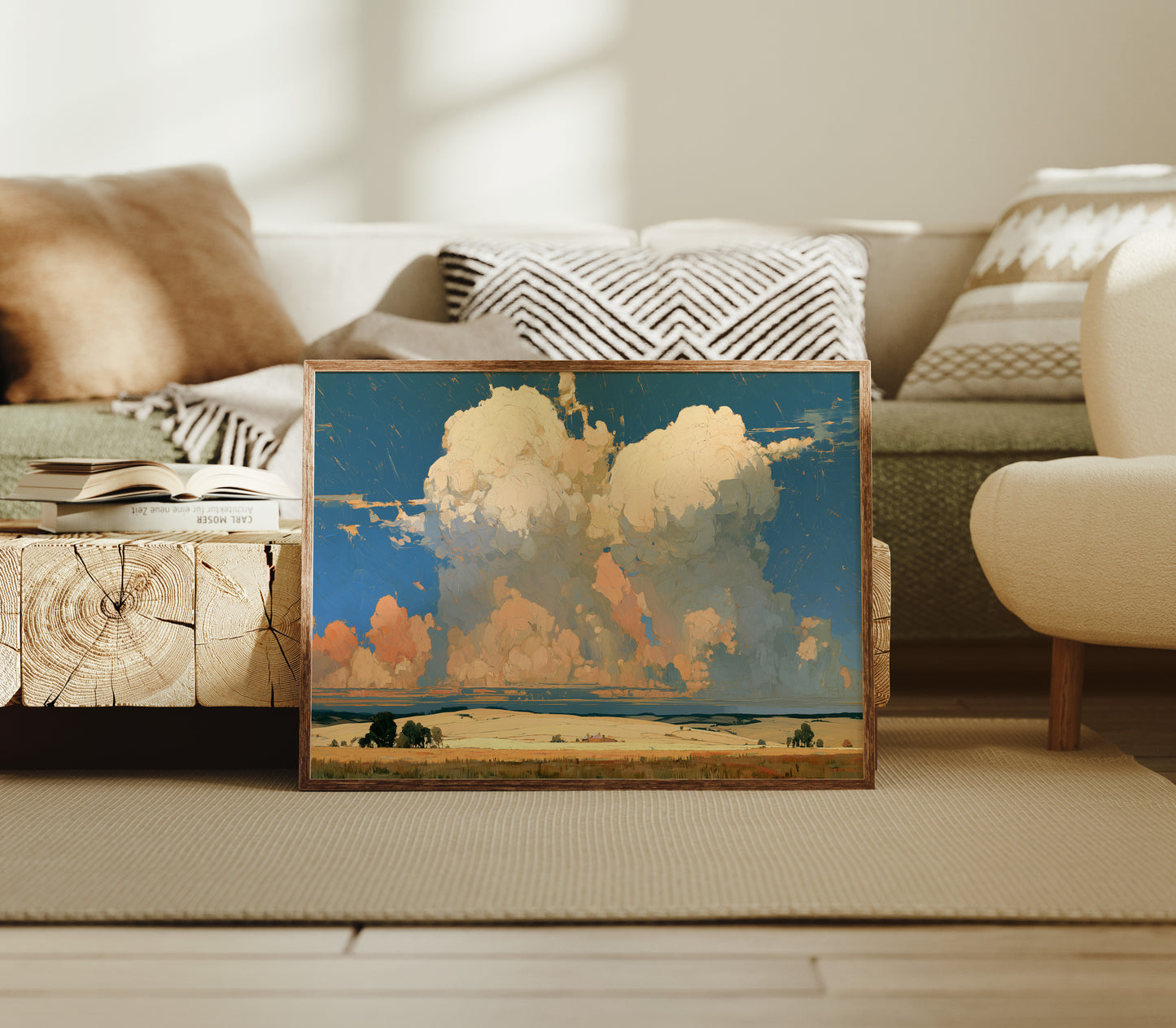 Big Weather, Small Farmhouse