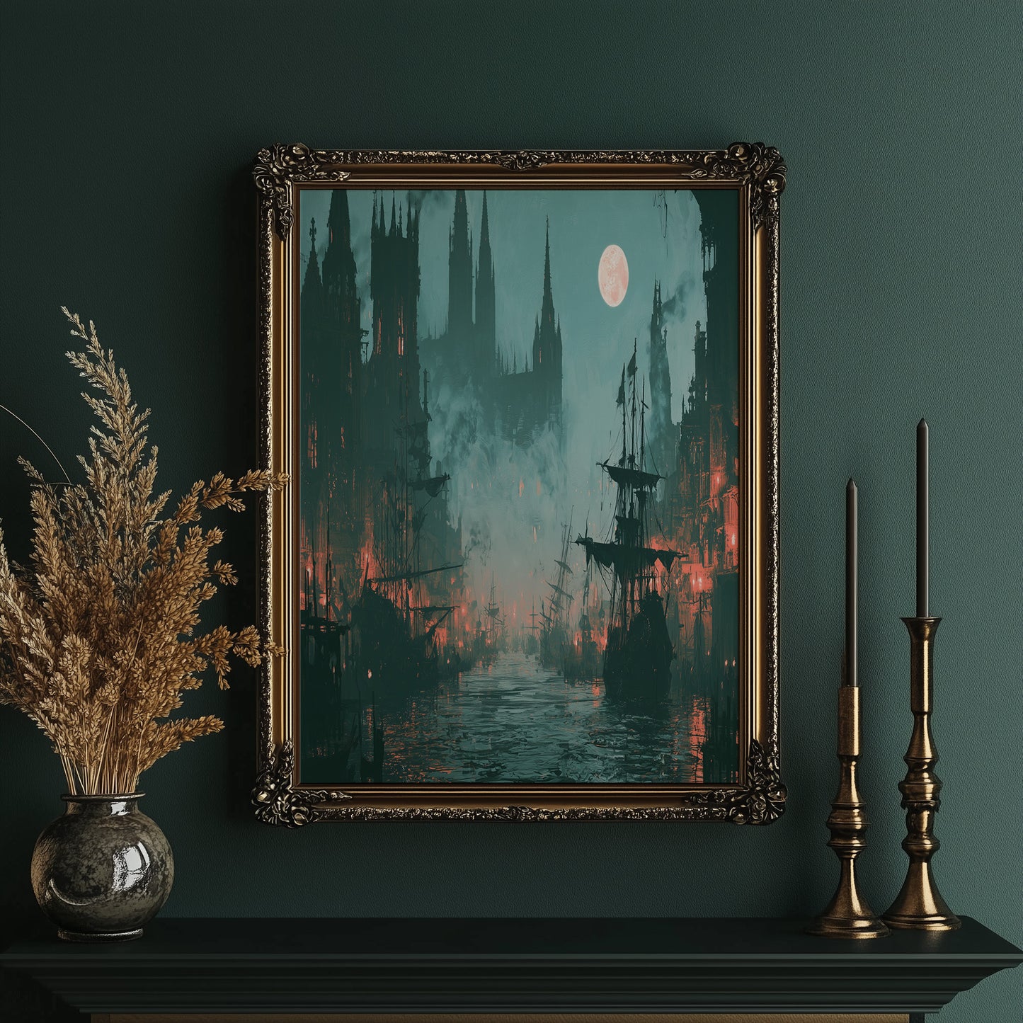 Harbor of Smoldering Spires