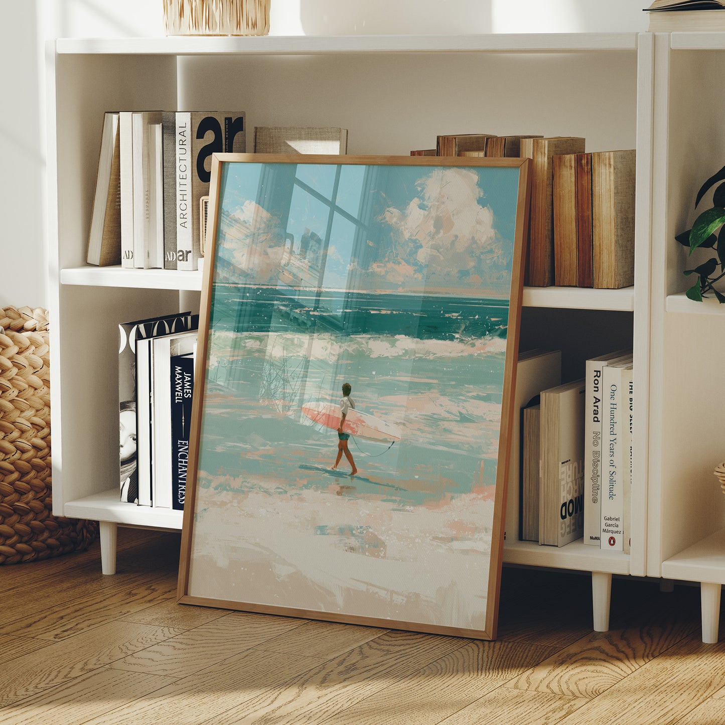 Walking Toward the Swell