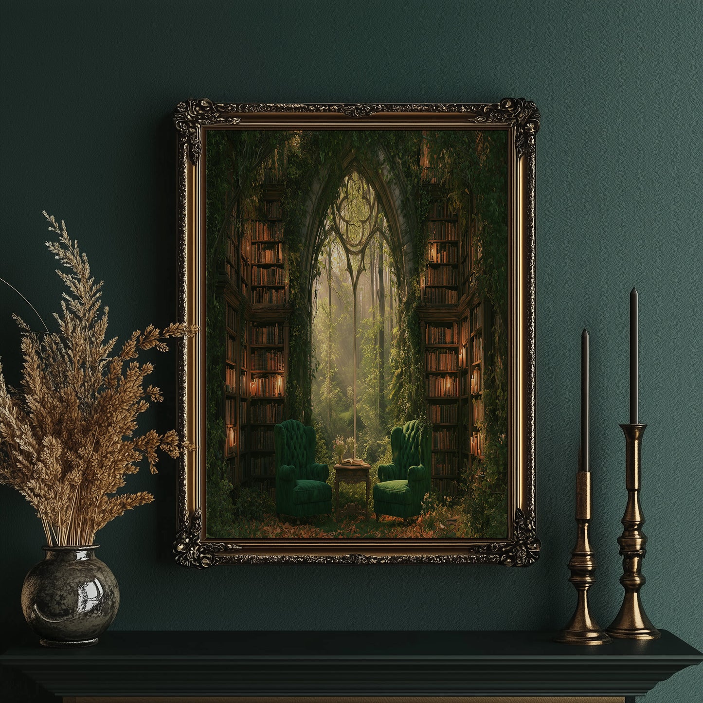 Forest Library: Emerald Sanctuary
