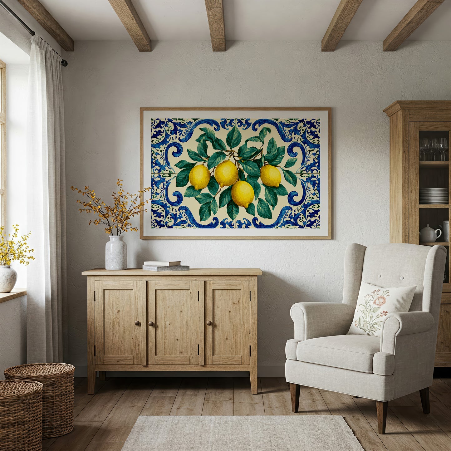 Mediterranean Lemon Tile