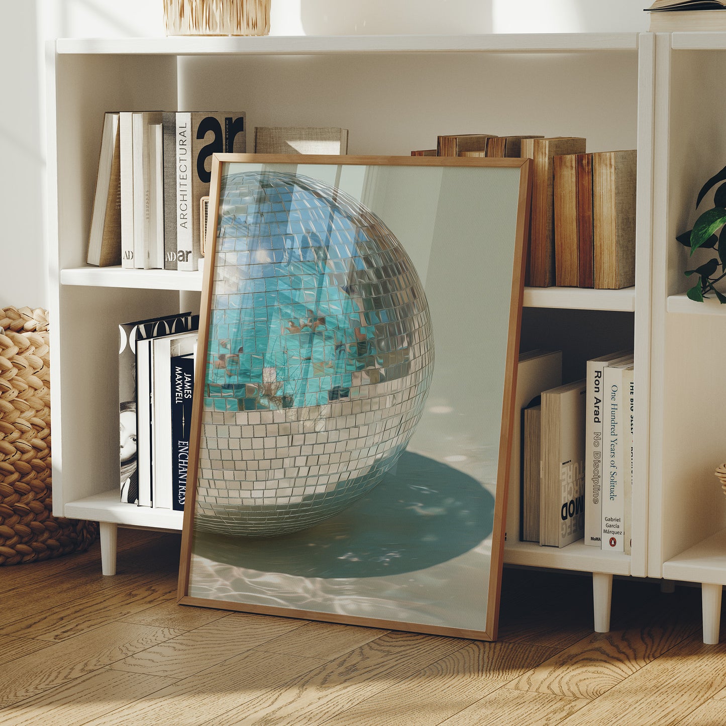 Reflections in Aqua Light